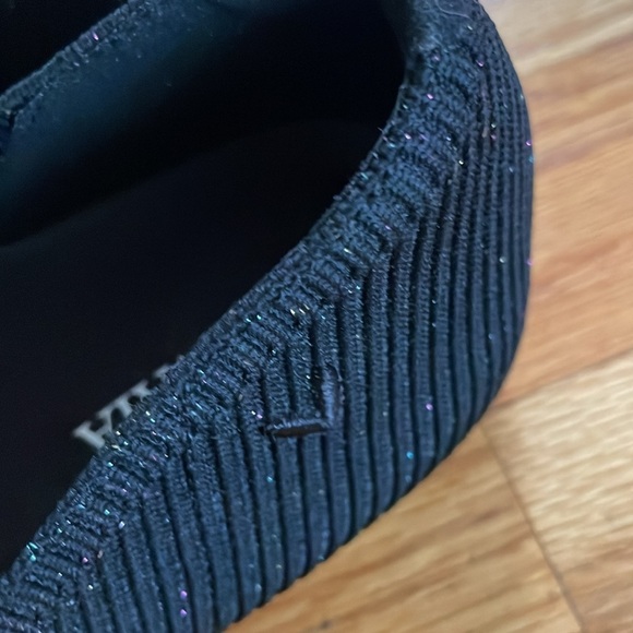 Vivaia Aria 5° pointed toe ballet flats 39 US 8 sparkle - Picture 5 of 8